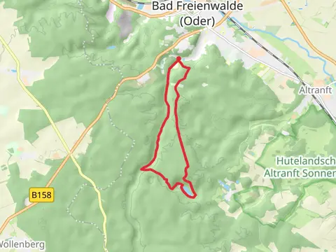 Baasee via Siebenhuegelweg