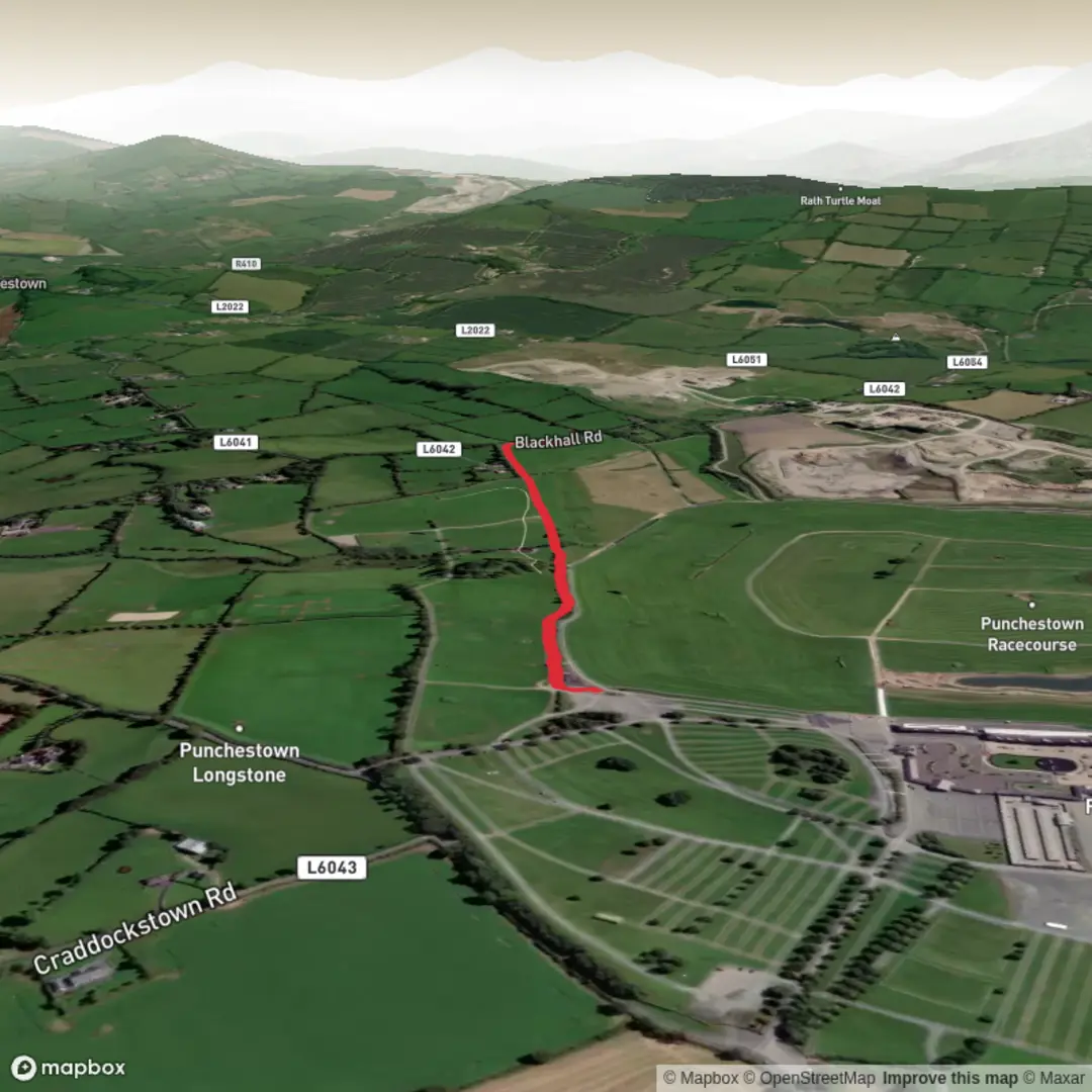An image depicting the trail Hike from County Kildare and its surrounding area.