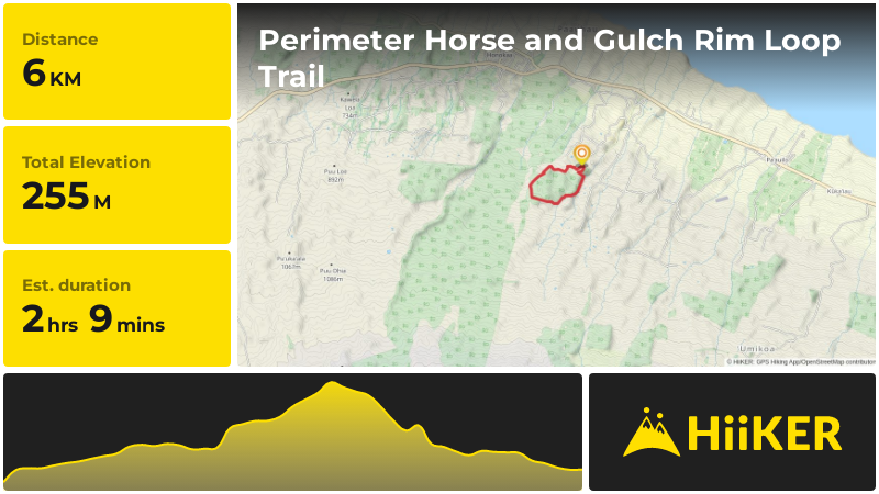 Perimeter Horse and Gulch Rim Loop Trail | Hawaiʻi County | Hawaii