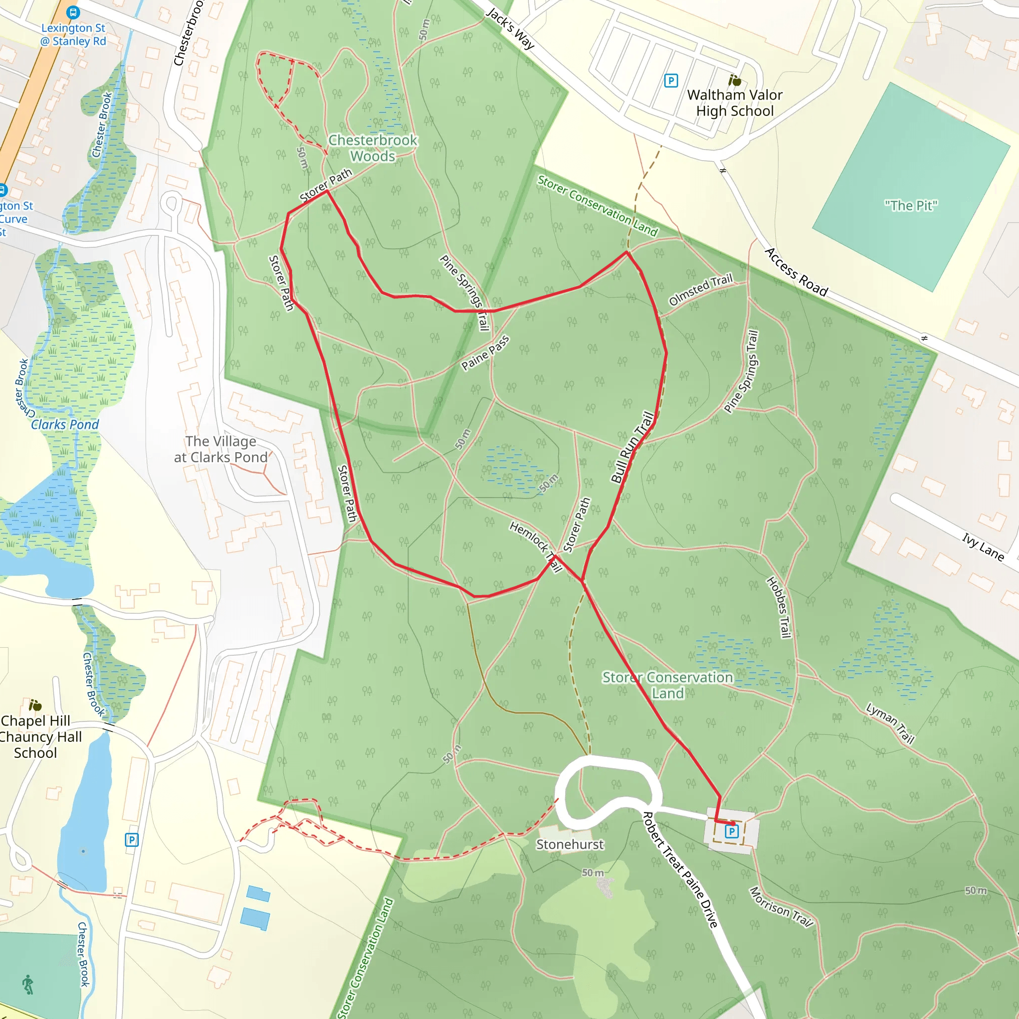 Storer Conservation Loop | Middlesex County | Massachusetts