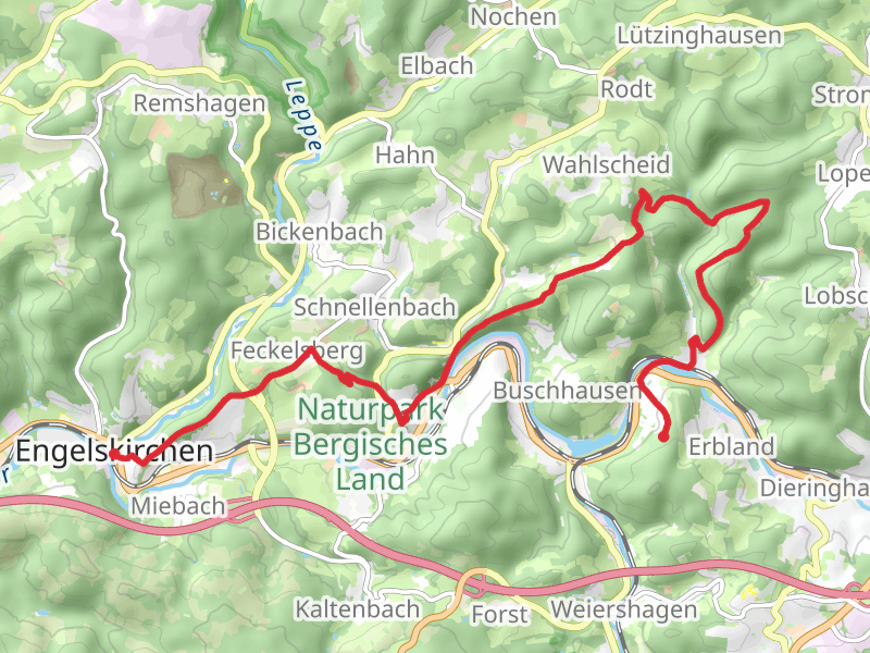 Engelskirchen to Osberghausen Walk