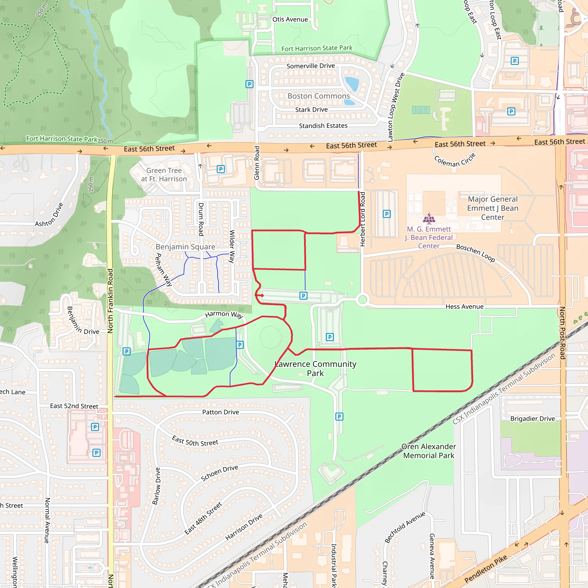 Lawrence Community Park Loop | Marion County | Indiana