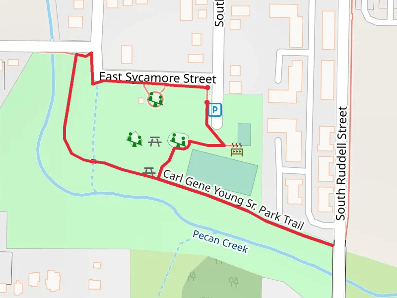 Carl Gene Young Sr Park Loop Trail