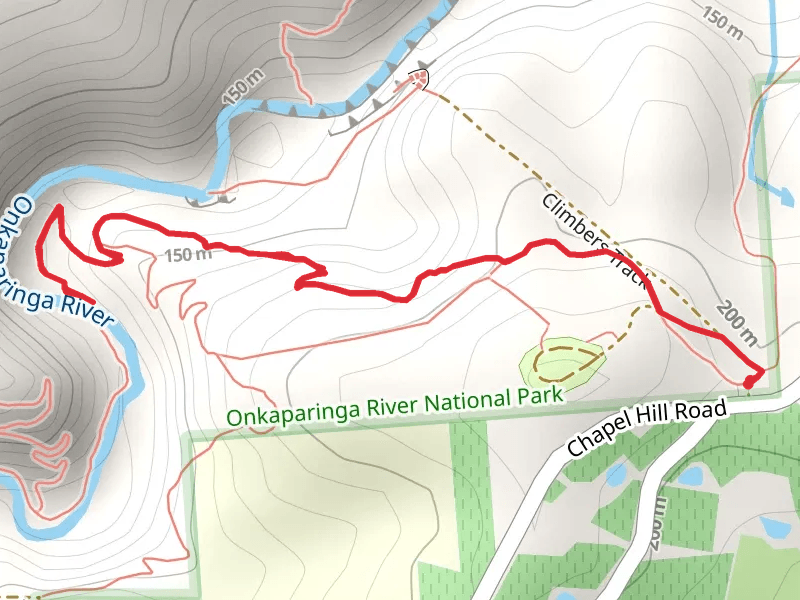 River Track - Onkaparinga Gorge
