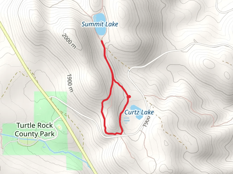 Curtz Lake Interpretive Loop Trail