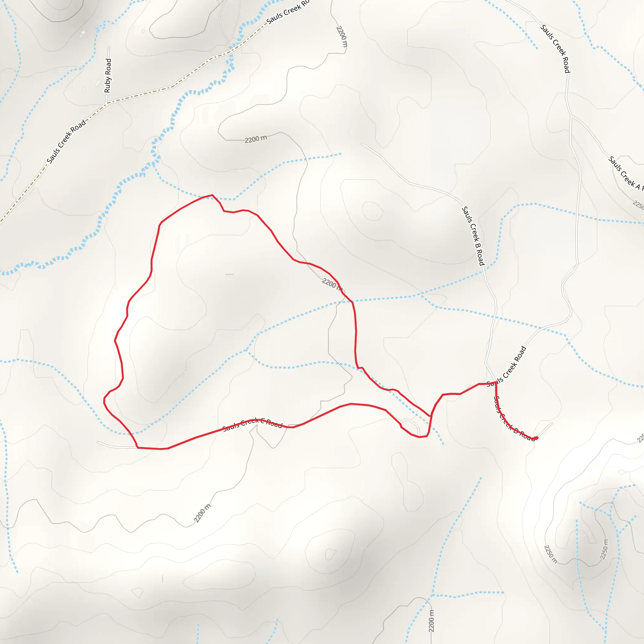 Skimmer Trail mobile static map