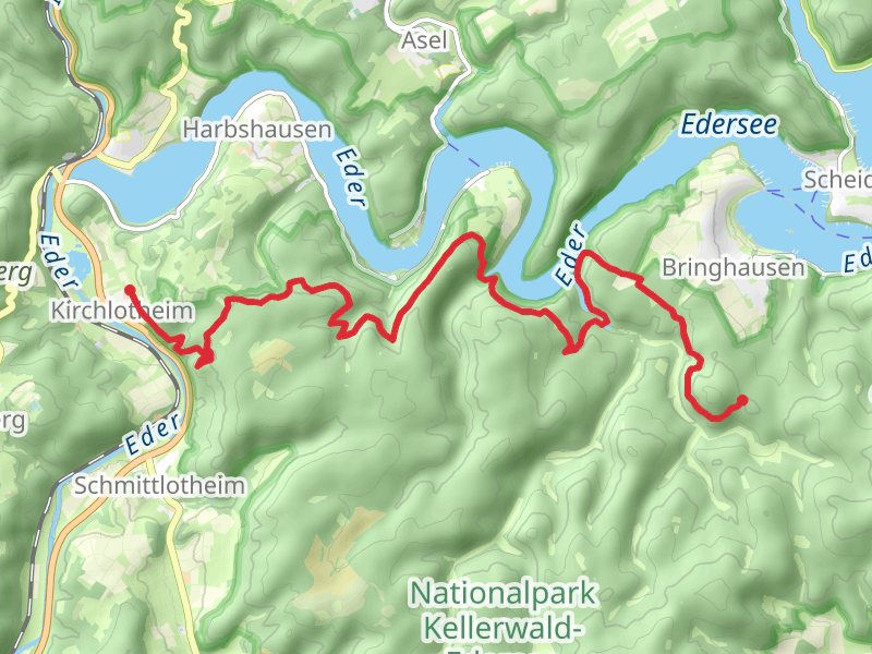 Daudenberg to Kirchlotheim Walk