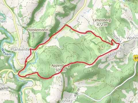 Thermenweg Aufsess and Bamberg Loop