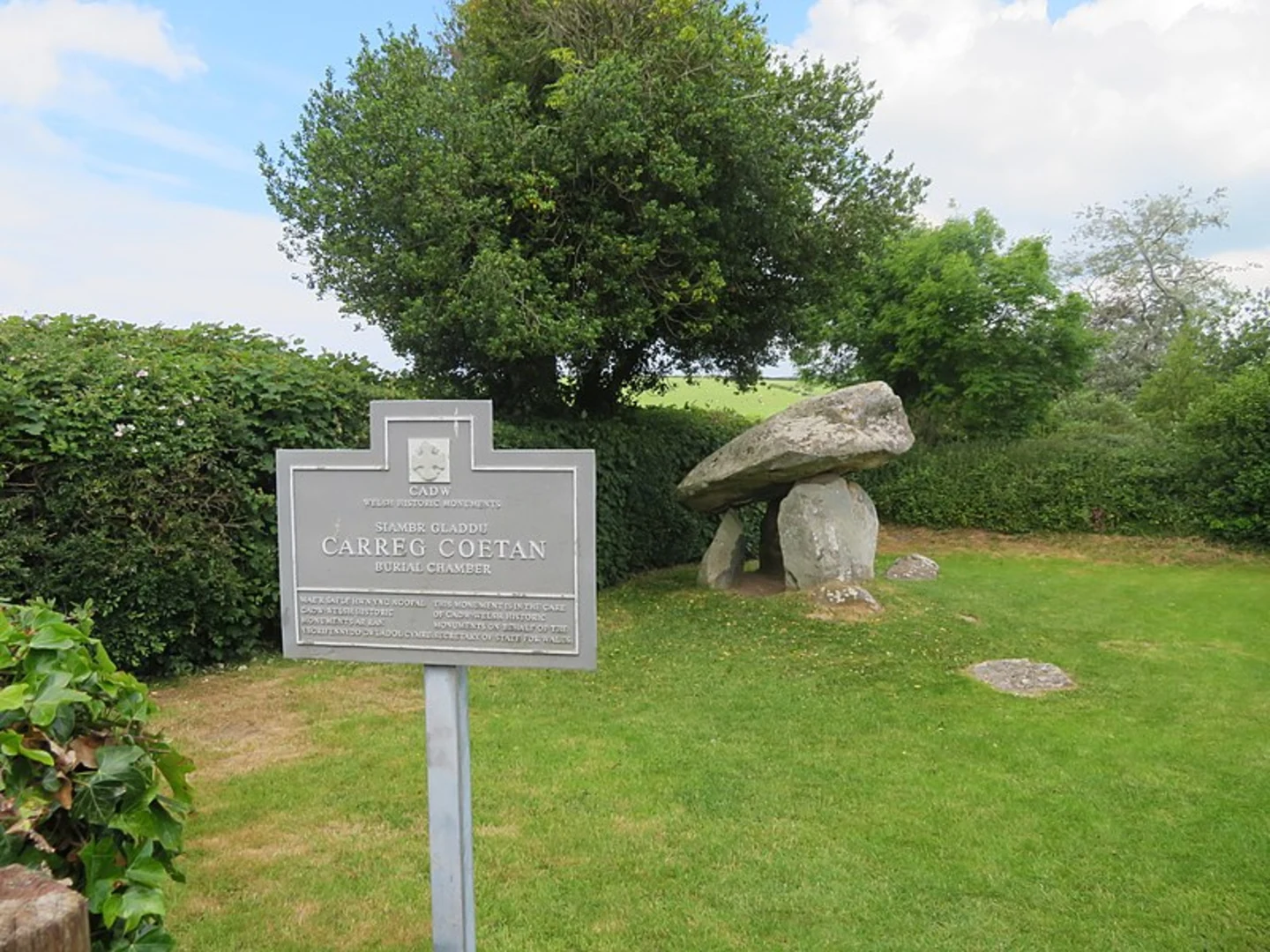 An image depicting the trail Newport - Mill Lane and its surrounding area.