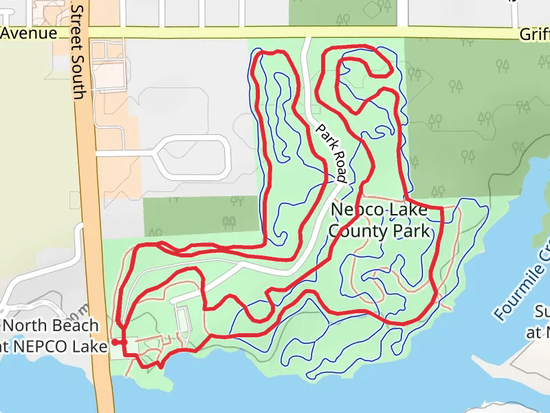 Nepco Lake County Park Loop