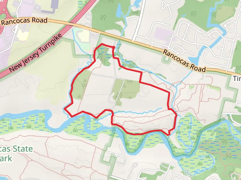 Mossy Bluff and Rancocas Loop Trail