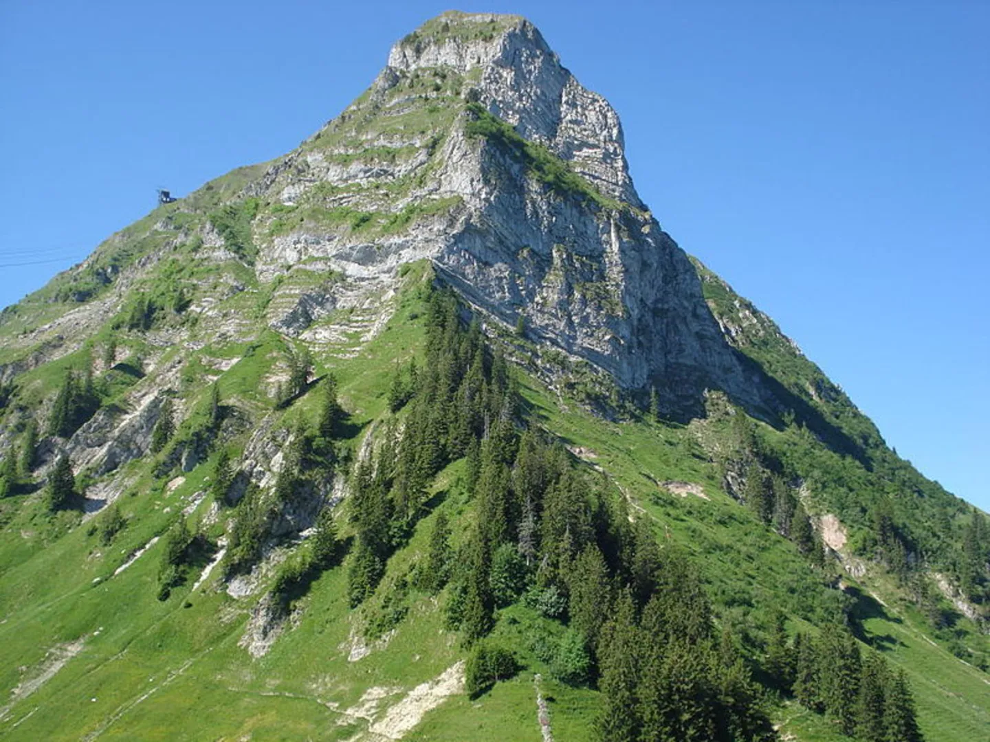 An image depicting the trail Teysachaux Ridge Trail and its surrounding area.