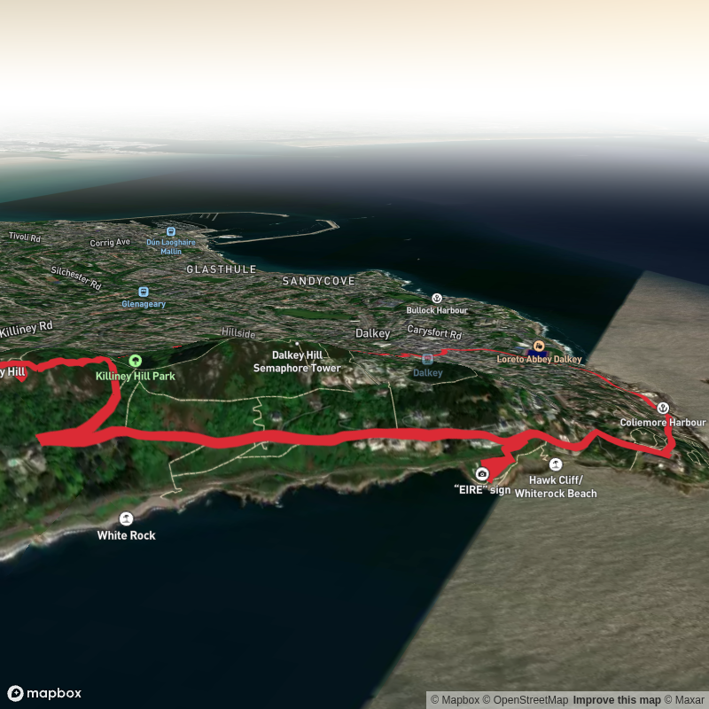 Dalkey to Killinney Hill Loop