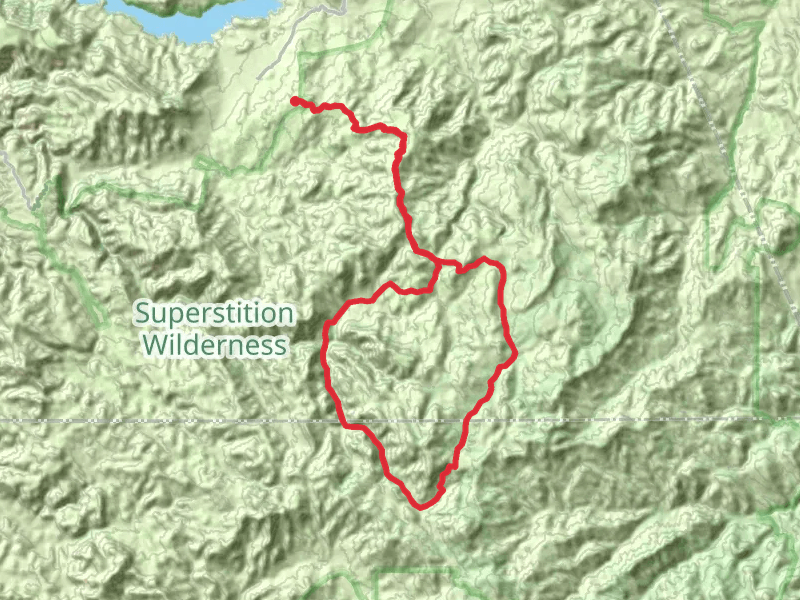 Reavis Ranch and Rogers Canyon Loop Trail