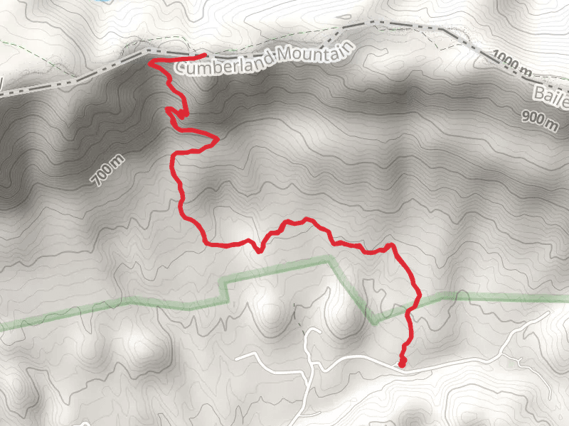 Hensley Settlement Trail