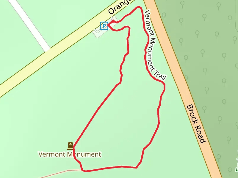 Vermont Mountain Loop Trail