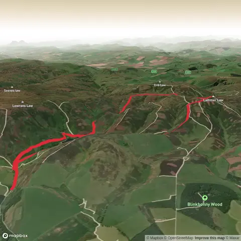 Hopes Reservoir, Rogers Cleugh and Lammer Law Loop