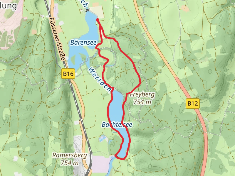 Bachtelsee and Freyberg Loop via Barensee