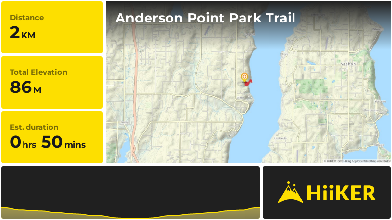 Anderson Point Park Trail | Kitsap County | Washington