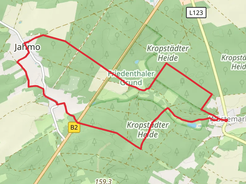 Rundweg Friedenthaler Grund