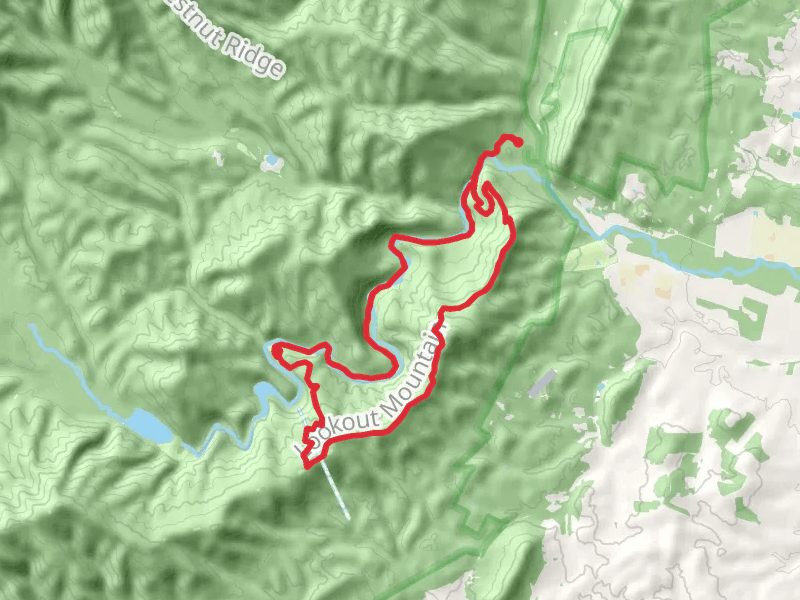Lookout Mountain - North River Gorge Loop Trail