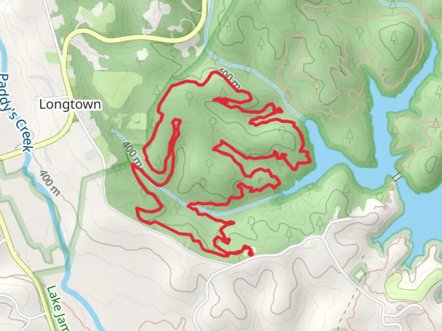 An image depicting the trail West Wimba Loop Trail and its surrounding area.