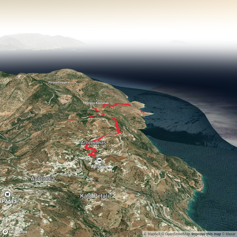 Artemonas to Agios Sostis