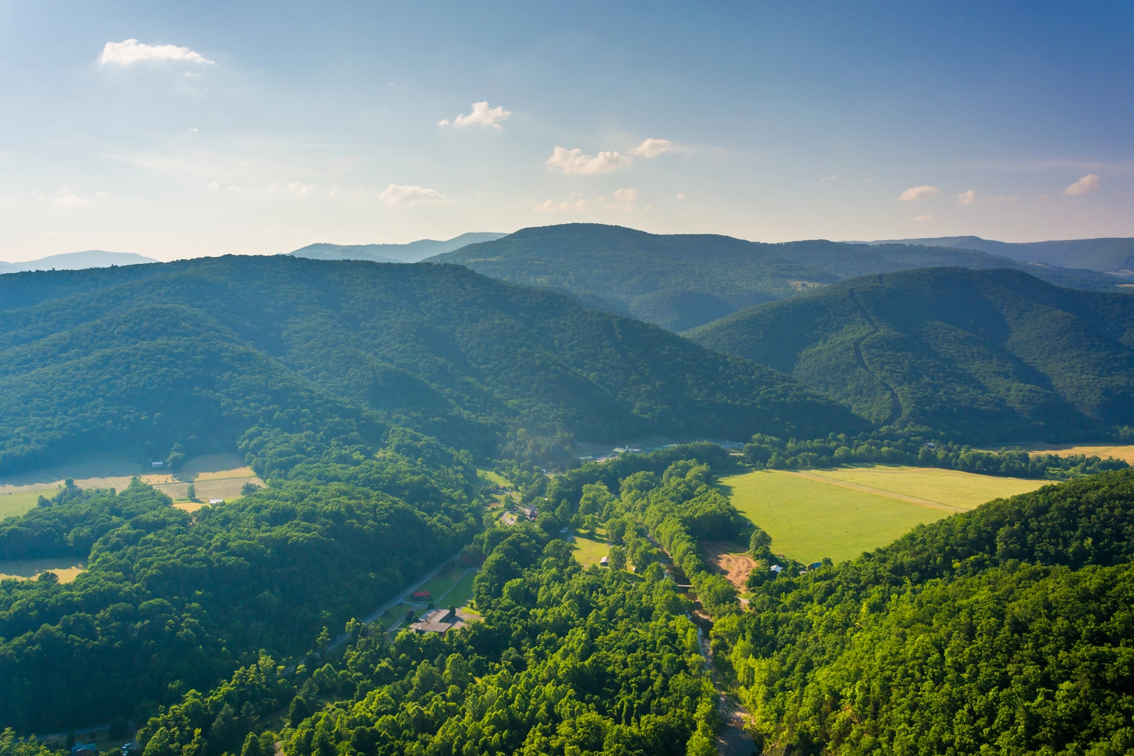 An image depicting the trail Greenbrier River Trail and its surrounding area.