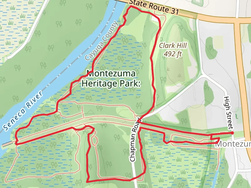 Montezuma Seneca Riverside Loop Trail