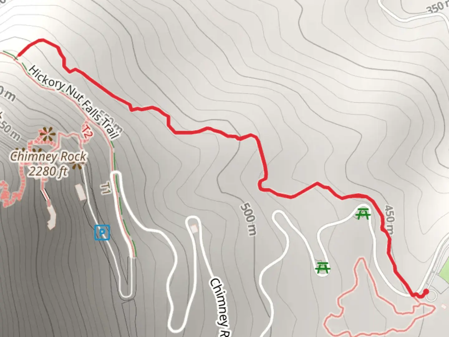 An image depicting the trail Four Seasons Trail and its surrounding area.