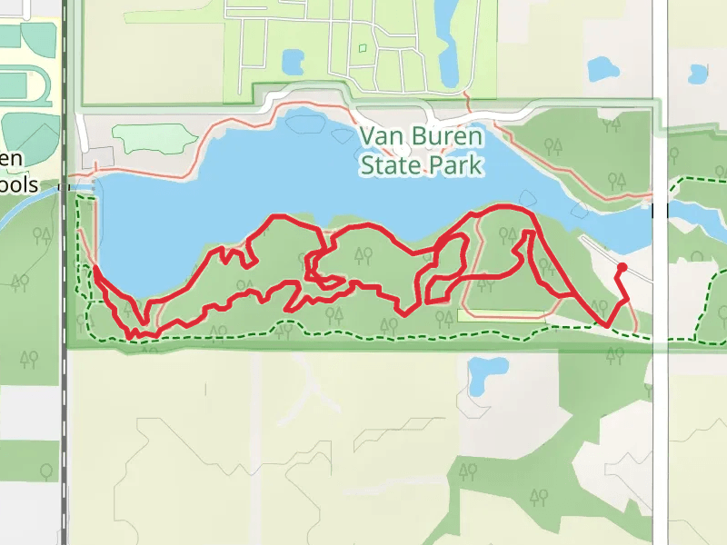 Van Buren Lake Loop