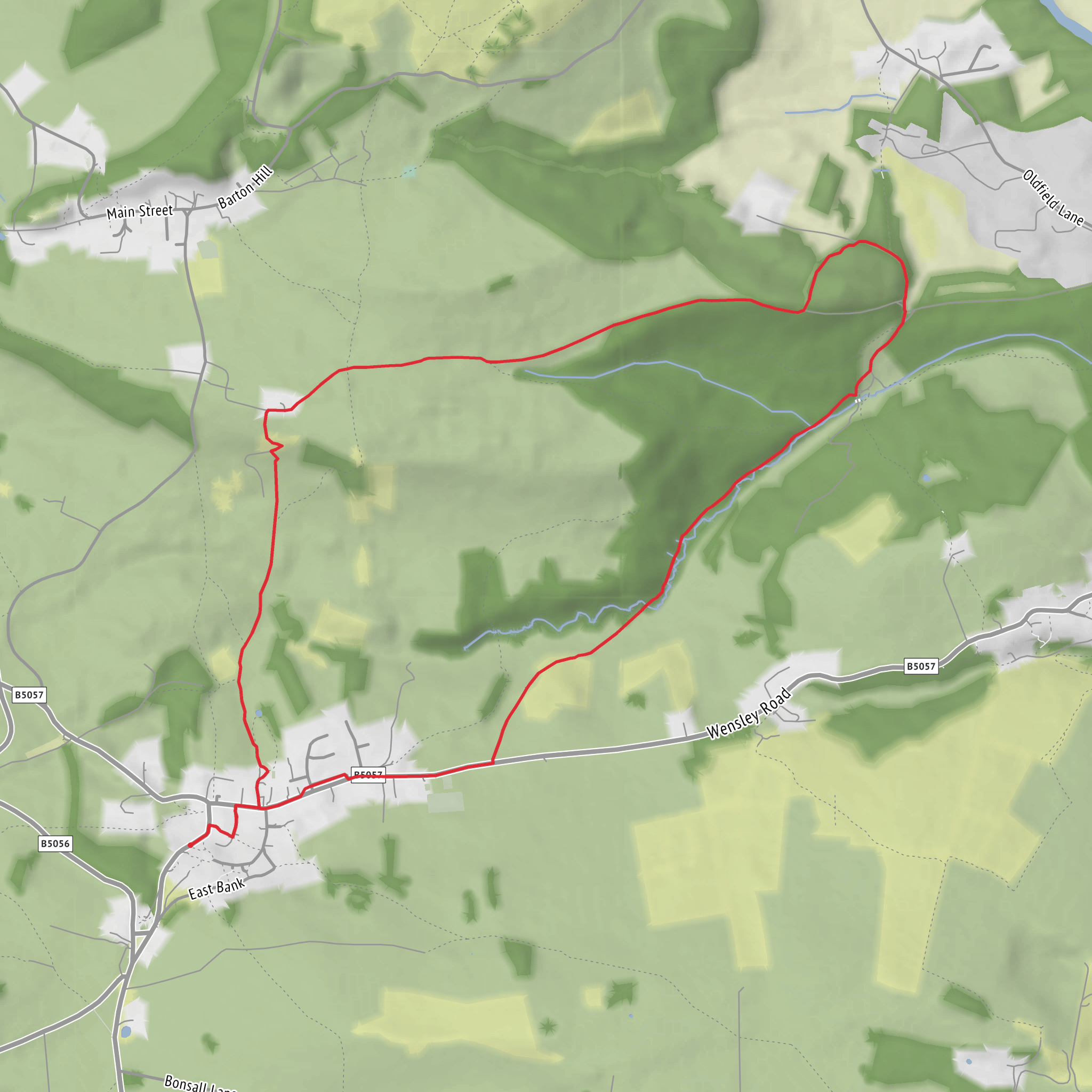 Winster Walk #6 mobile static map