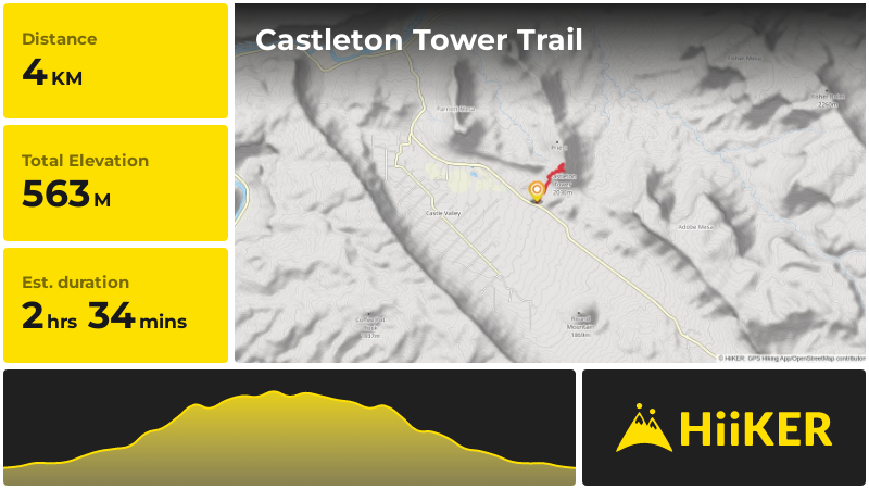 Castleton Tower Trail | Grand County | Utah