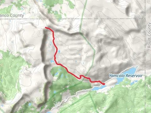 Mandall Lakes Trail