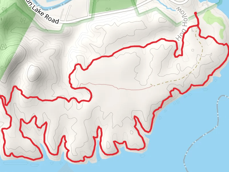 Caney Trail and Sheltowee Trace Loop Trail