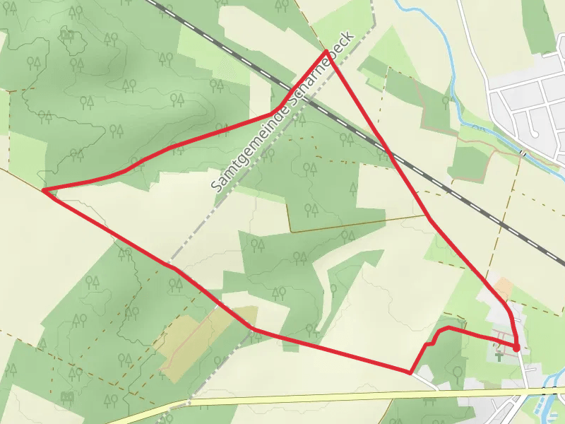 Wanderweg Kleiner Rehberg Loop