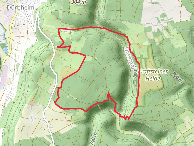 Risiberg, Ruine Kraftstein and Wallenburg Loop via Tiefenweg