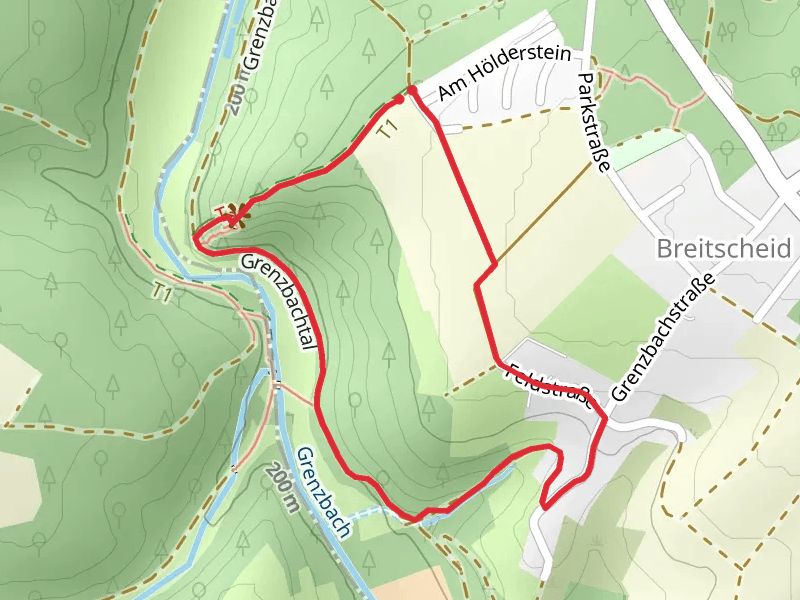 Grenzbachtal Loop