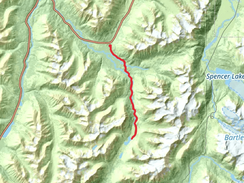 Bench Lake to Johnson Pass Trail