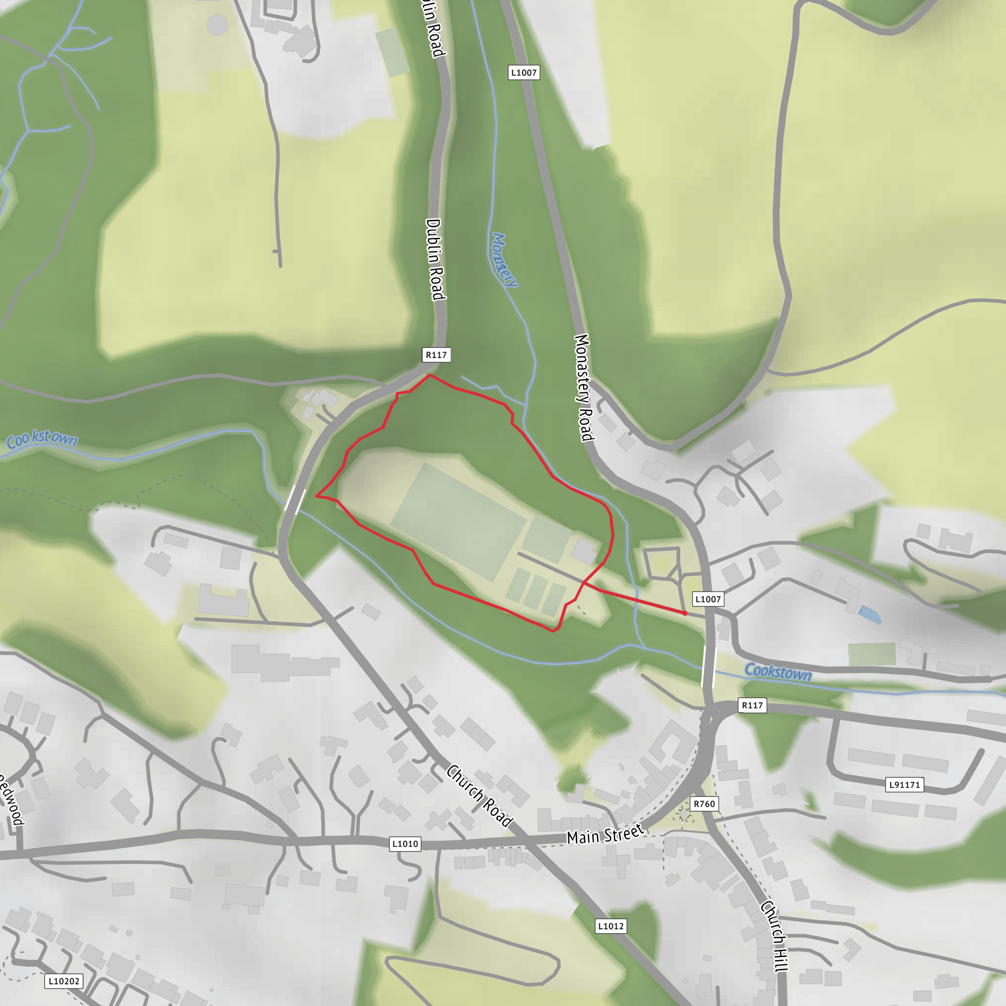 Bog Meadow Nature Trail mobile static map
