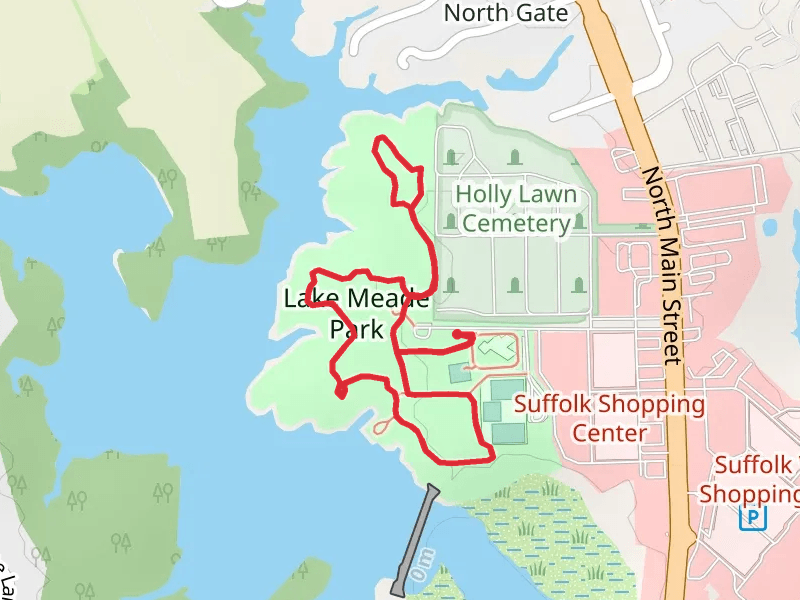 Lake Mead Skate Park Loop