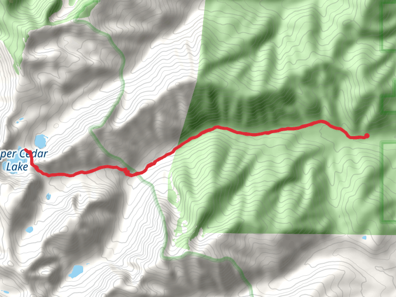 North Fork Parmenter via Parmenter Creek Trail