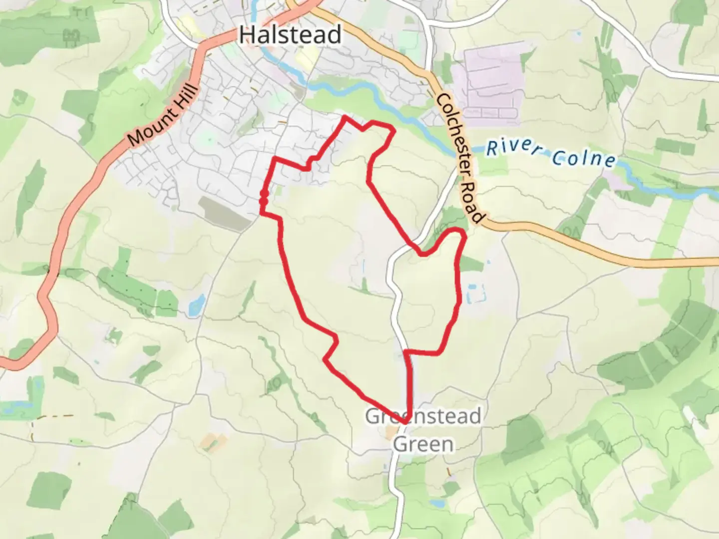 Tidings Hill and Greenstead Green and Halstead Rural Park Loop | Essex