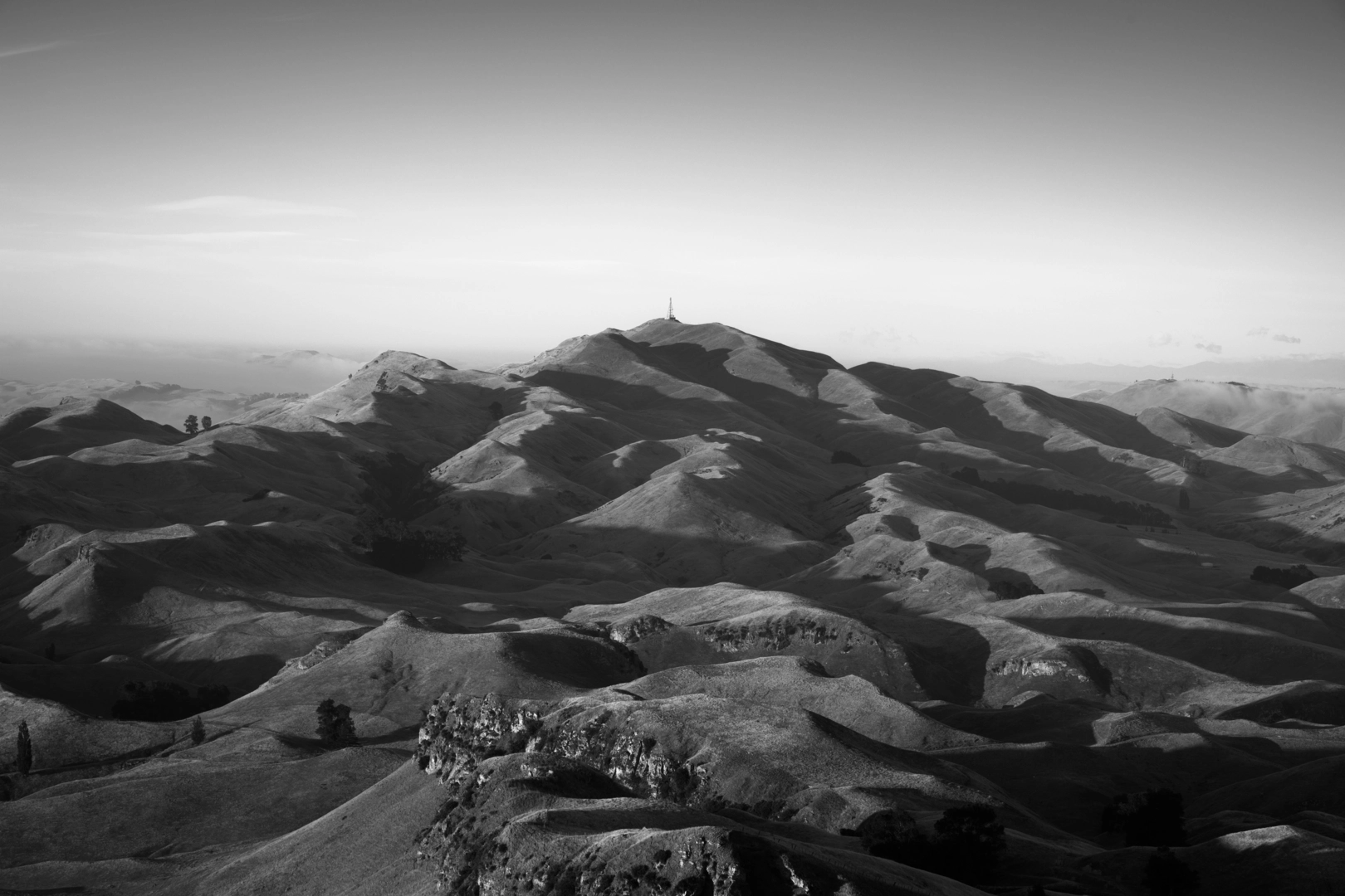 An image depicting the trail Te Mata Trust Park Giant Circuit and its surrounding area.