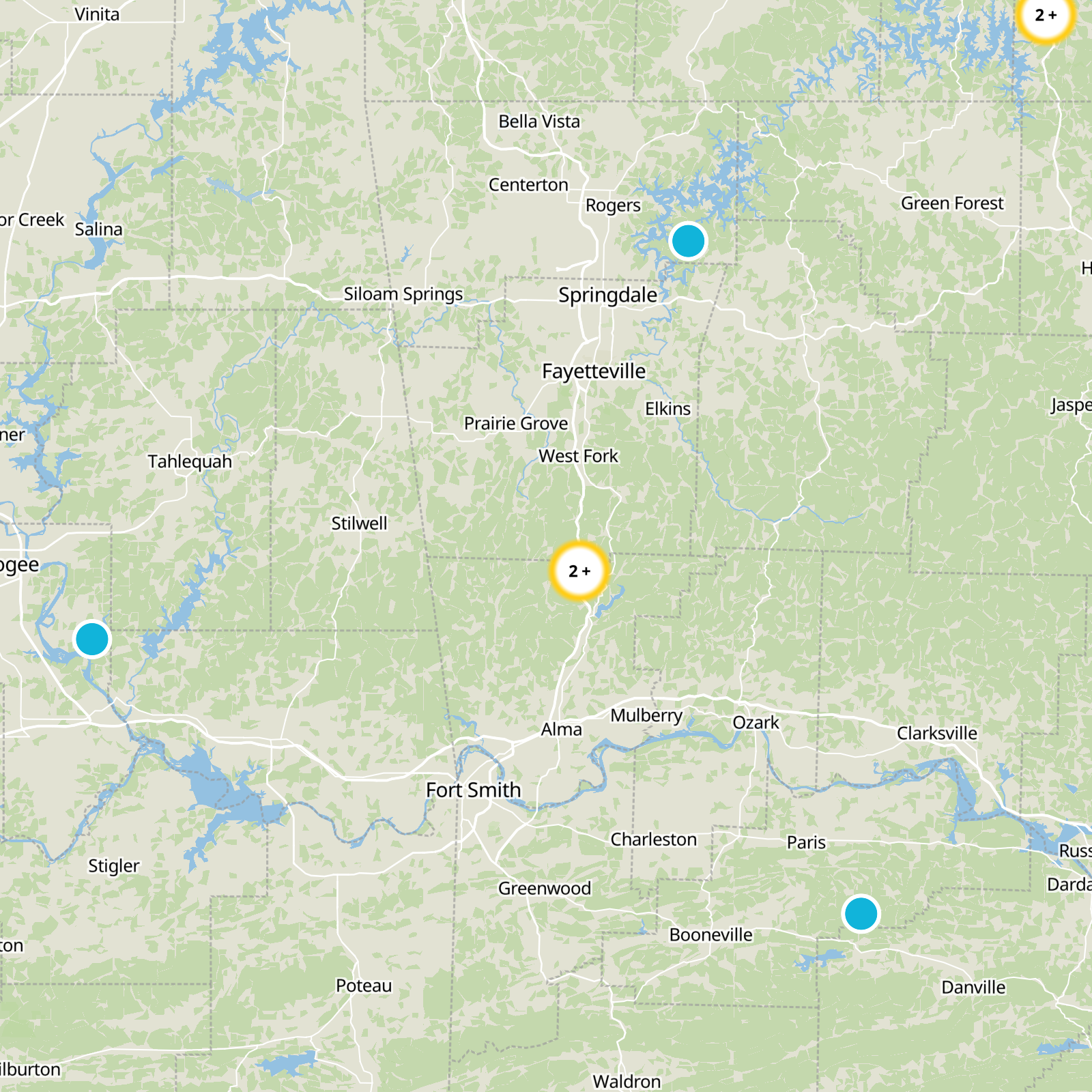 Washington County Static Map