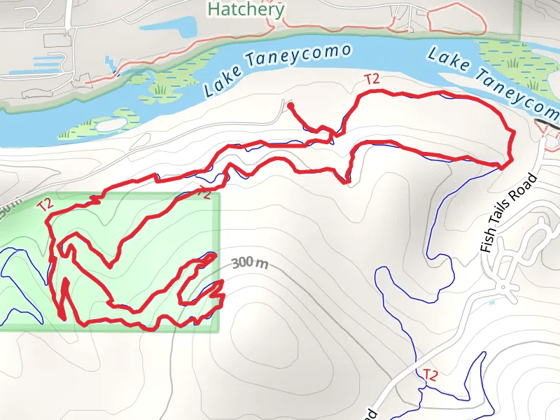 White River Trail Valley System - Blue Loop