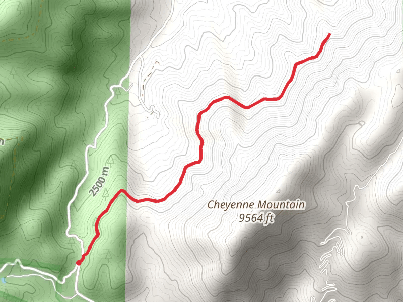 MacNiel Trail mobile static map