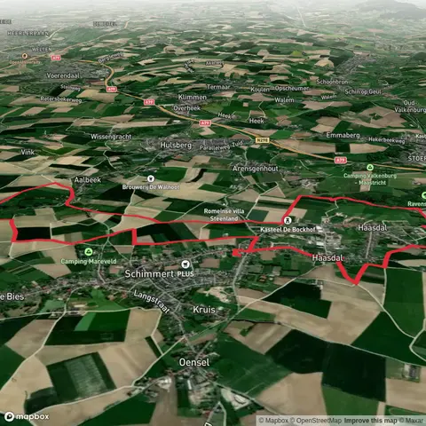 Zevenmijllaarzen Route and Pieterpad Deel Loop