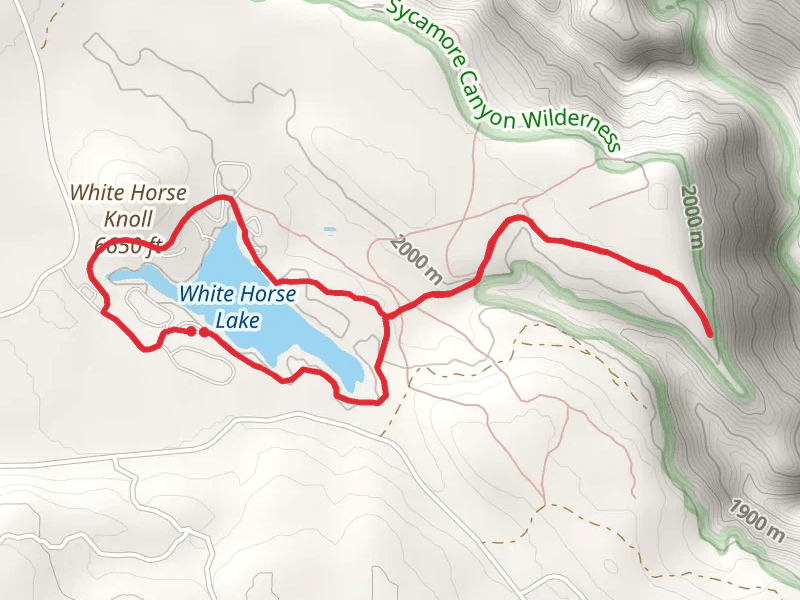 Canyon Overlook Trail and White Horse Lake Loop