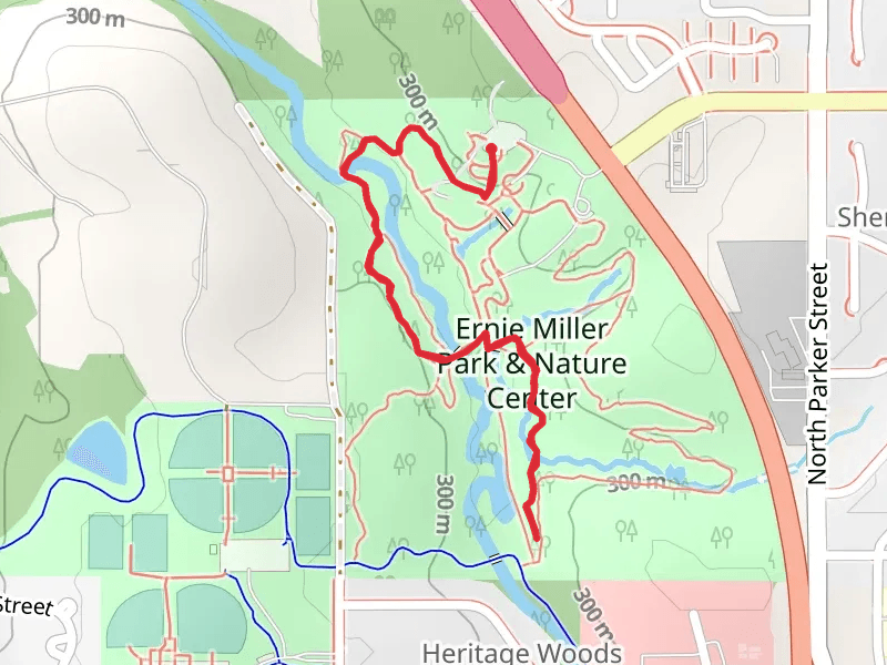 Bittersweet Trail and Upper Ridge Trail